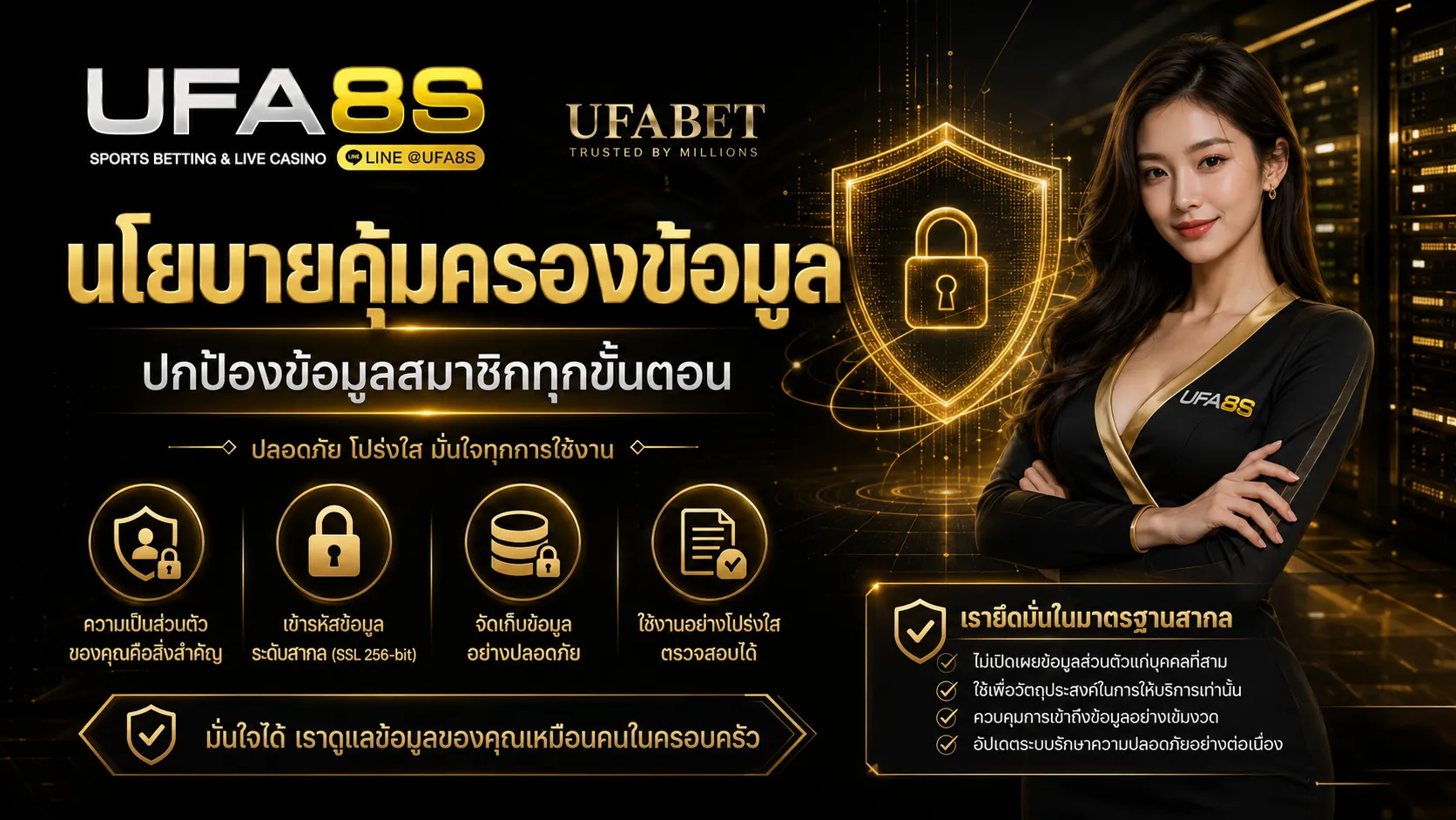 นโยบายคุ้มครองข้อมูล UFABET